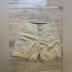 Beige cargo shorts LL Bean size 38W
